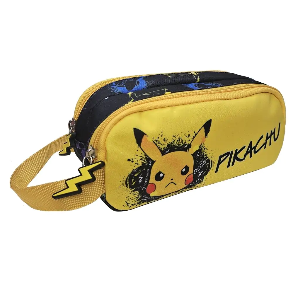 Pokemon Skate Face double pencil case product photo