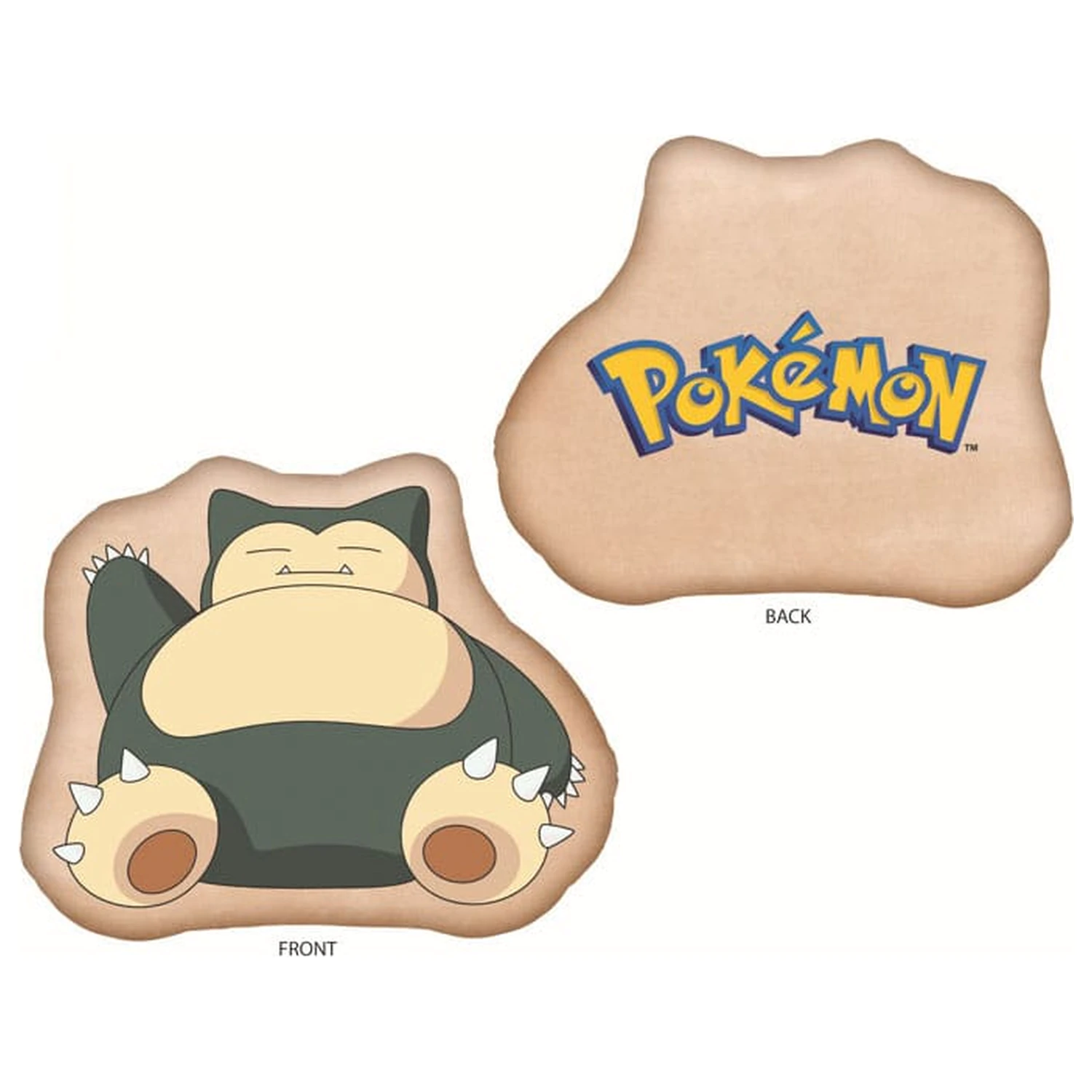 Pokemon Pillow Snorlax brown 36 cm product photo