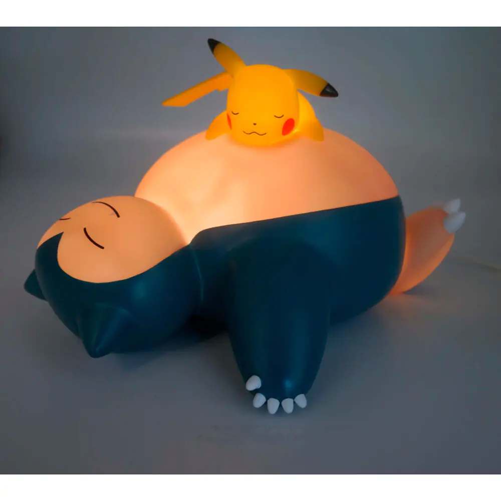 Pokémon LED Light Snorlax and Pikachu Sleeping 25 cm termékfotó