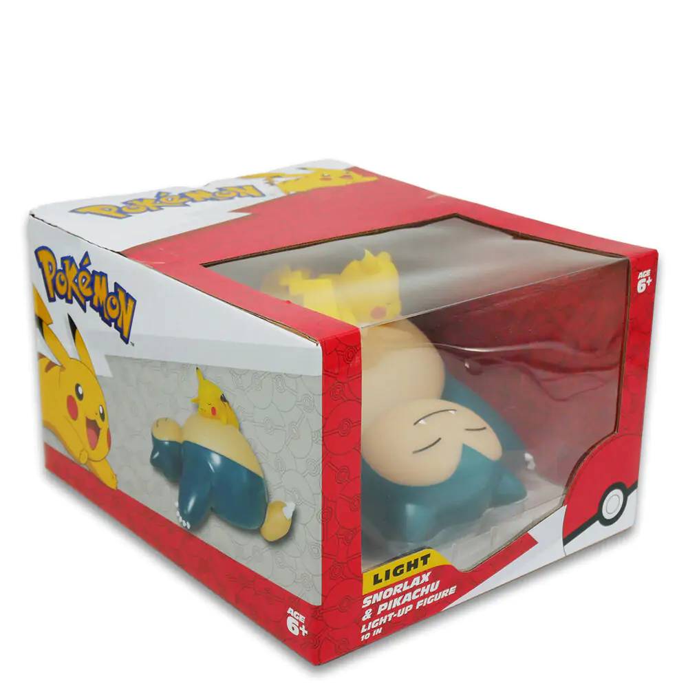 Pokémon LED Light Snorlax and Pikachu Sleeping 25 cm termékfotó