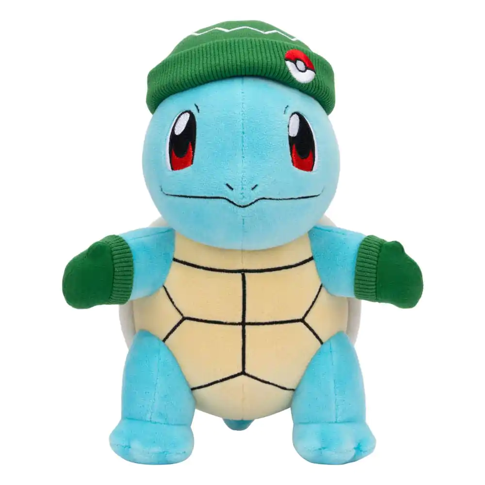 Pokémon Plush Figure Squirtle with Green Hat and Mittens 20 cm product photo