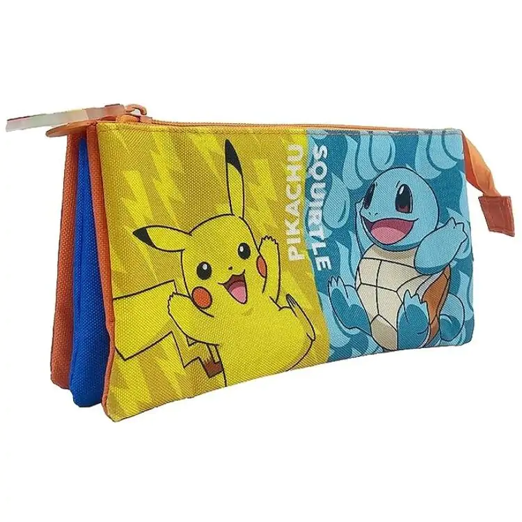 Pokemon Starters triple pencil case product photo