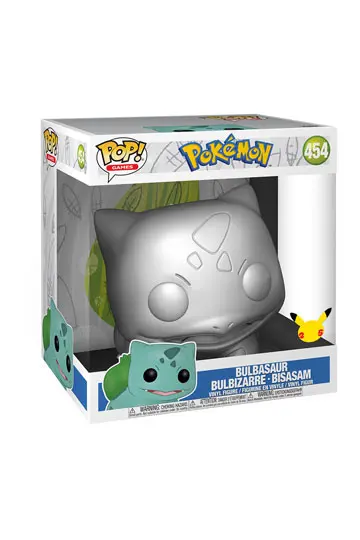Pokemon Super Sized Jumbo POP! Vinyl Figure Bulbasaur Pokemon Silver 25th Anniversary Special Edition 25 cm product photo