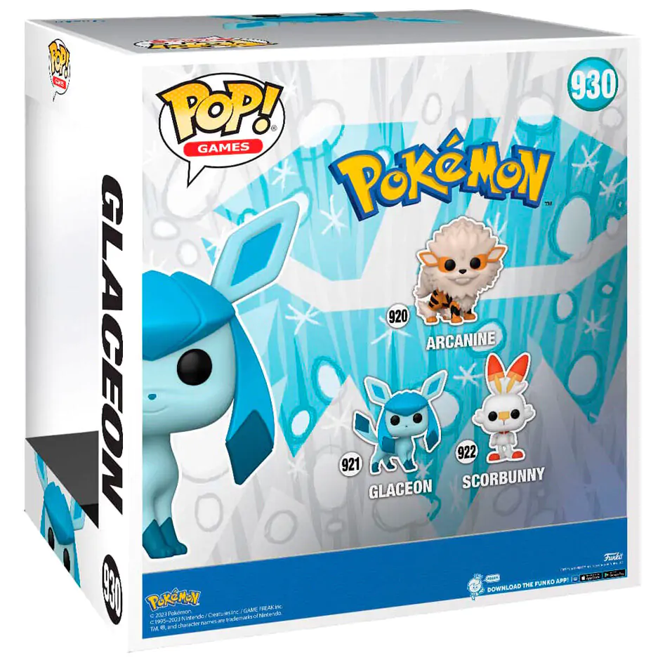 Pokemon Super Sized Jumbo POP! Vinyl Figure Glaceon (EMEA) 25 cm termékfotó