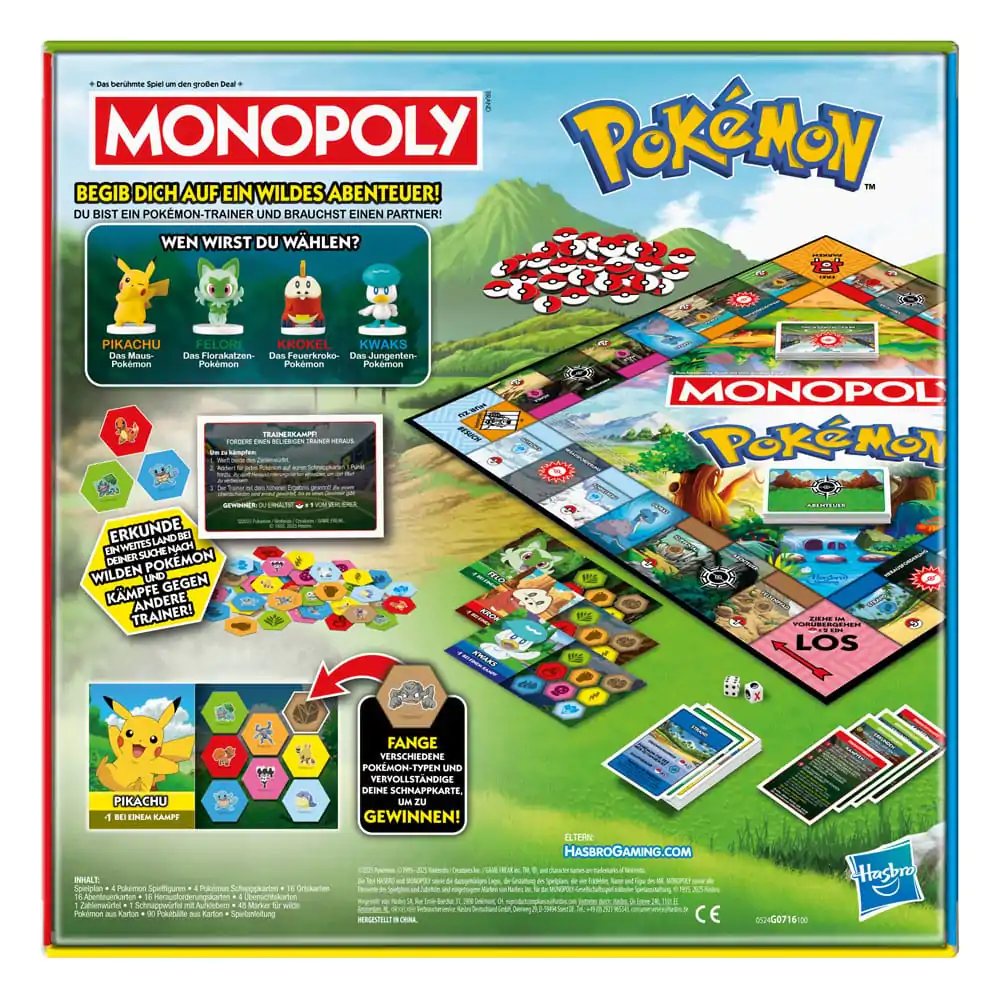 Pokémon Board Game Monopoly *German Version* product photo