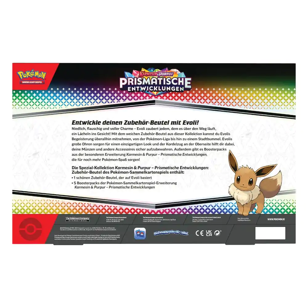 Pokémon TCG Accessory Pouch Collection Evoli *German Version* product photo