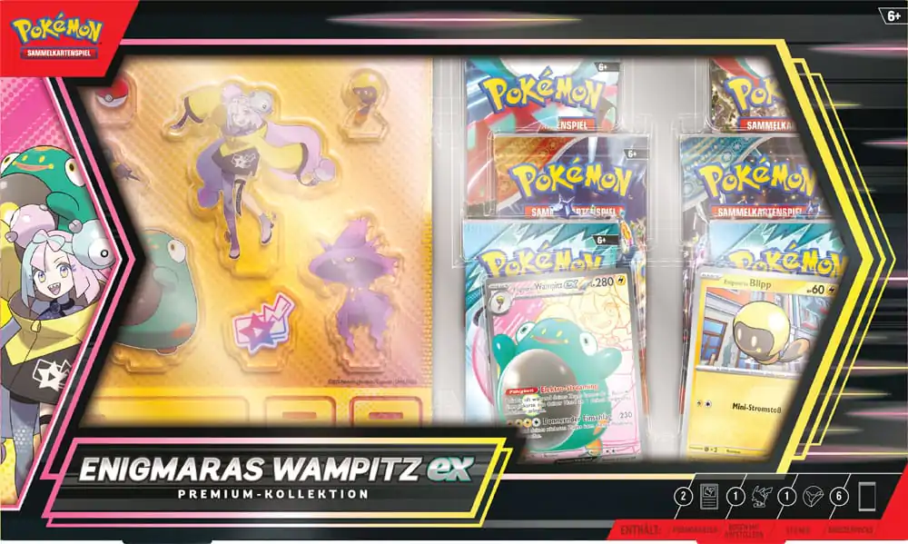 Pokémon TCG EX Premium Collection Einigmaras Wampitz 2025 *German Version* product photo