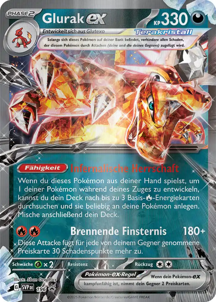 Pokémon TCG Special Collection Glurak 2025 *German Version* product photo