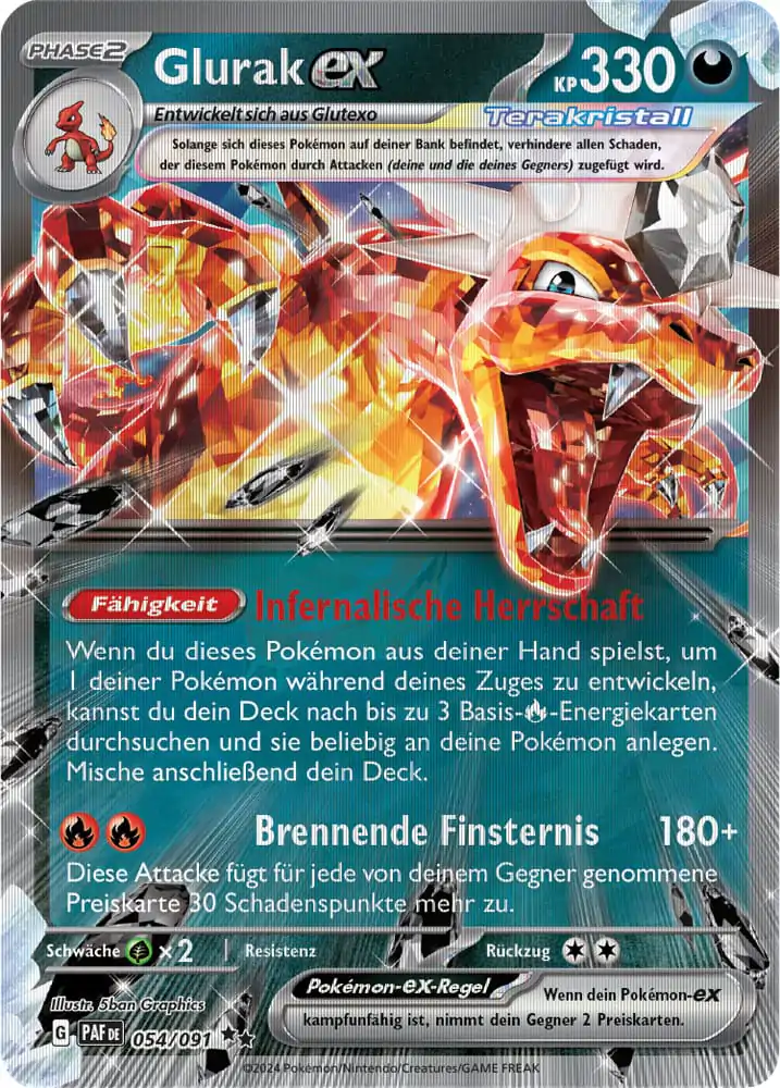 Pokémon TCG Special Collection Glurak 2025 *German Version* product photo