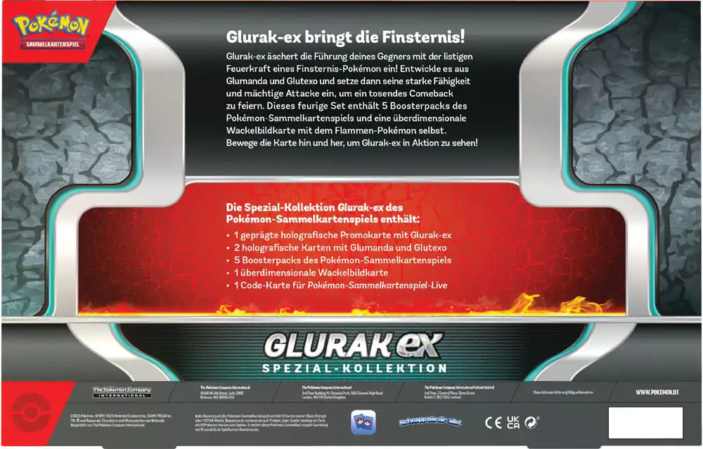 Pokémon TCG Special Collection Glurak 2025 *German Version* product photo