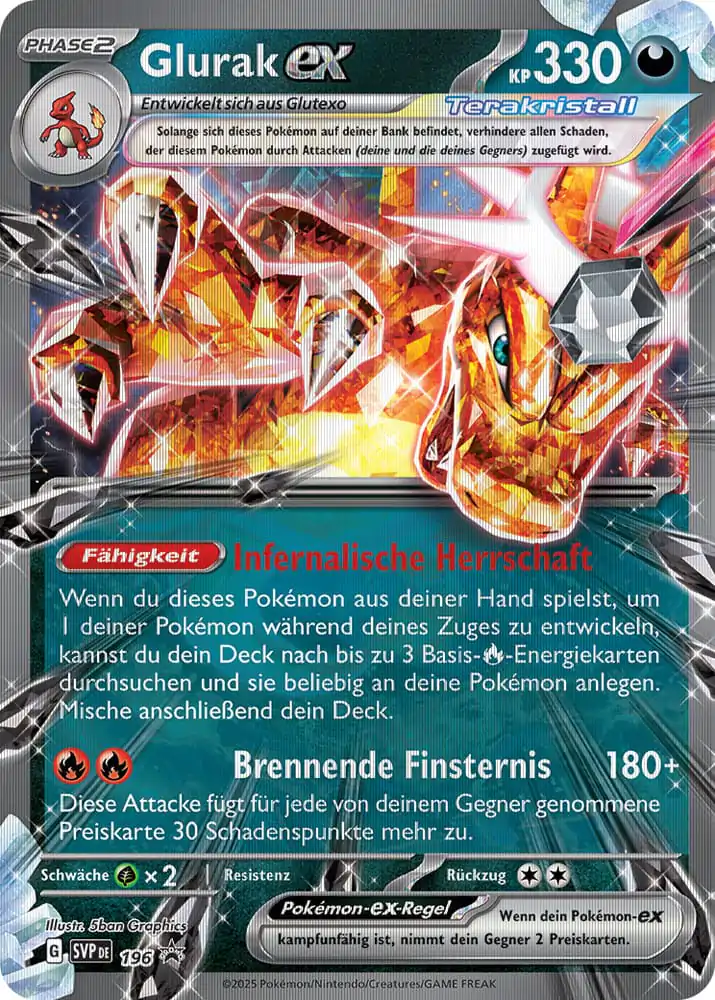 Pokémon TCG Special Collection Glurak 2025 *German Version* product photo