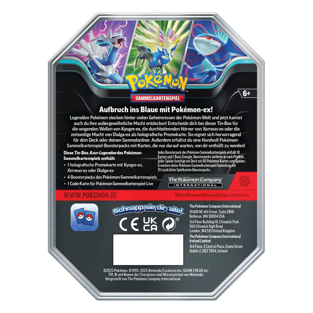 Pokémon TCG Tin 118 Dialga 2025 *German Version* product photo