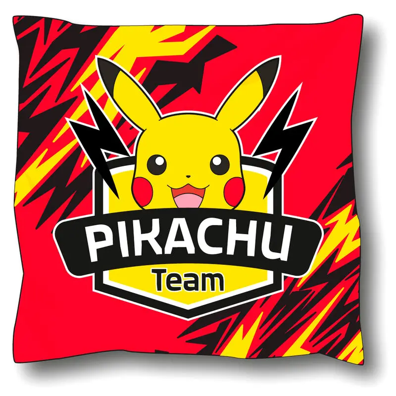 Pokemon Team Pikachu cushion termékfotó