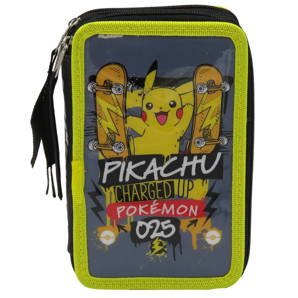 Pokemon triple pencil case product photo