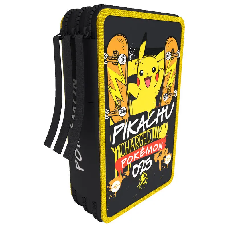 Pokemon triple pencil case product photo