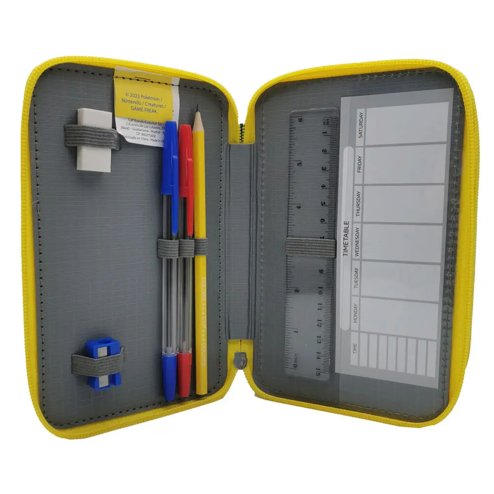 Pokemon triple filled pencil case product photo