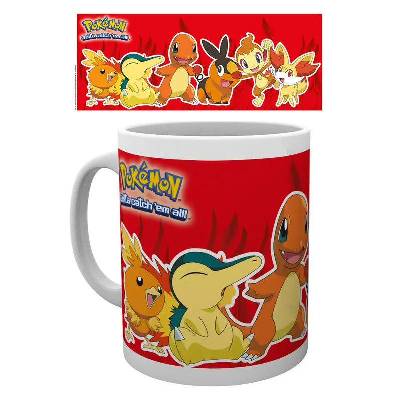 Pokemon Fire Partners mug product photo