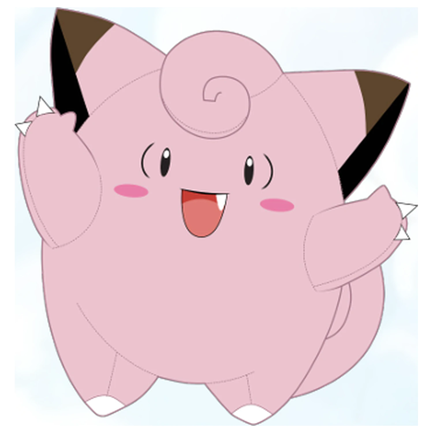 Pokémon Valentine's Clefairy Plush 20cm product photo
