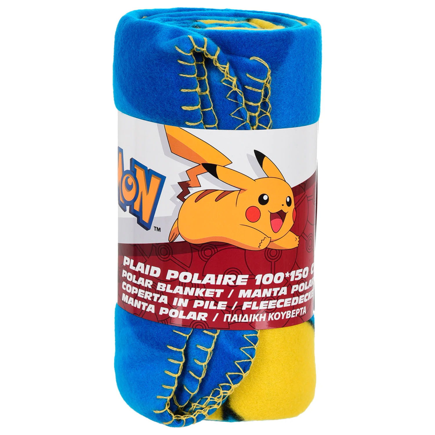Pokémon Wave fleece blanket product photo