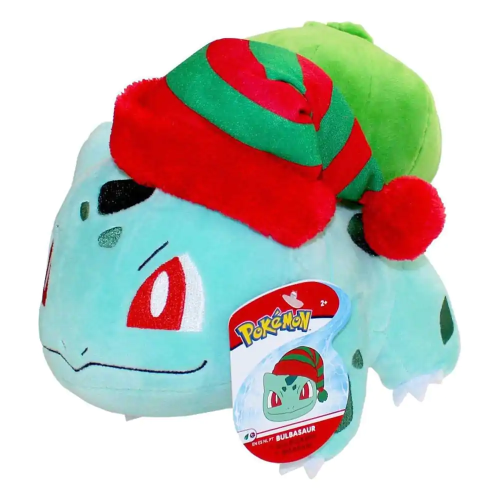 Pokémon Plush Figure Winter Bulbasaur with Christmas Hat 20 cm termékfotó