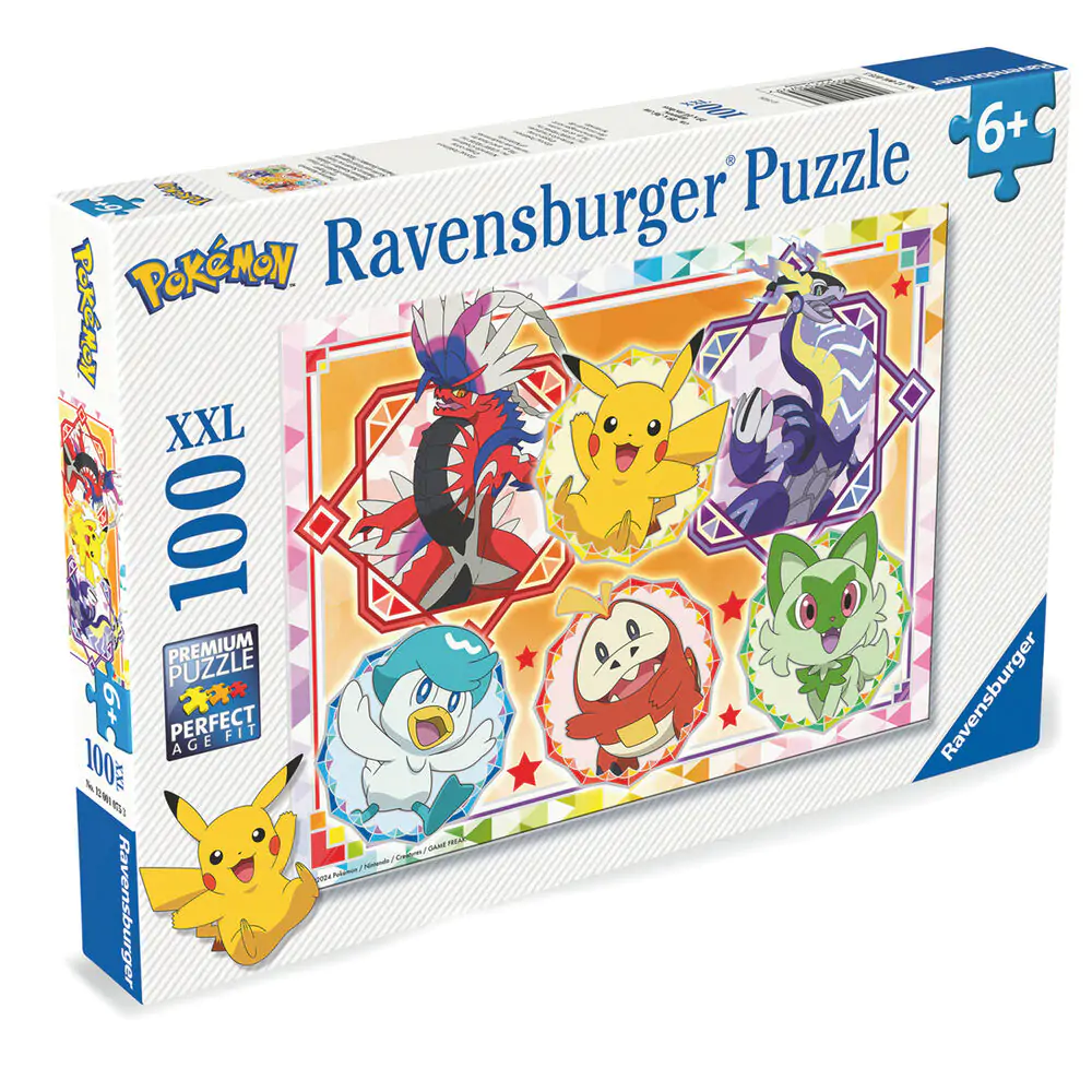 Pokemon XXL puzzle 100pcs product photo