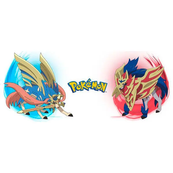 Pokemon Zamazenta and Zacian mug product photo