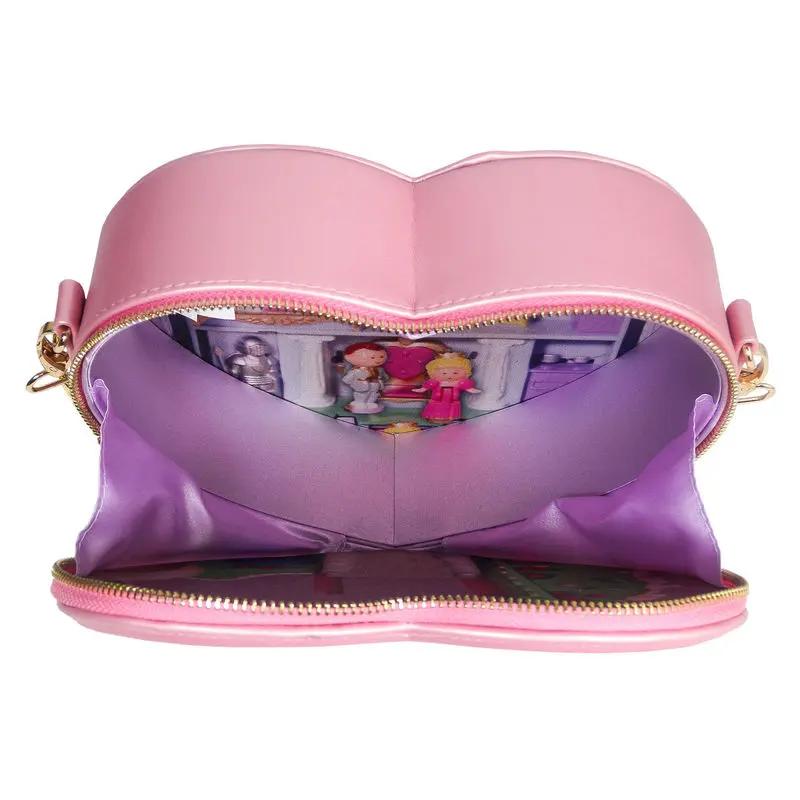 Polly Pocket Heart pink cross body bag product photo