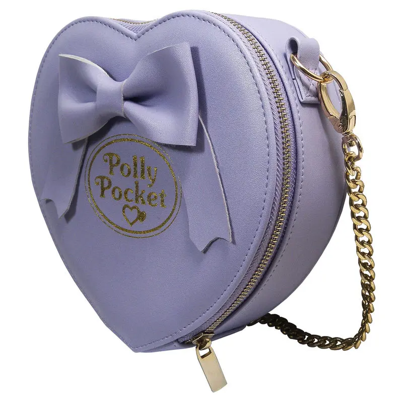 Polly Pocket Heart purple cross body bag product photo