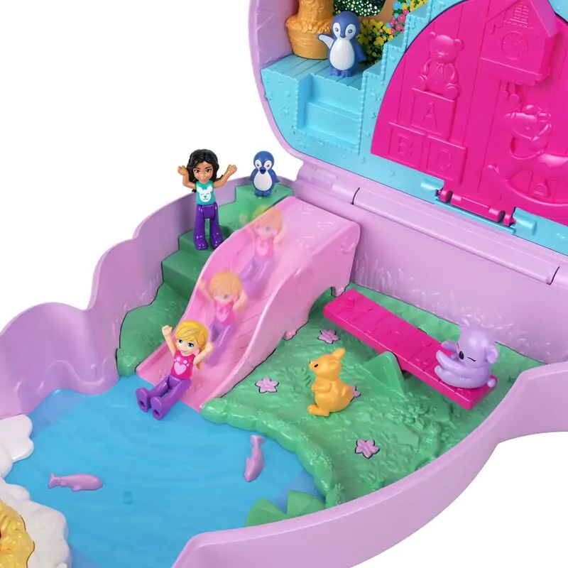 Polly Pocket Kangaroo bag playset product photo