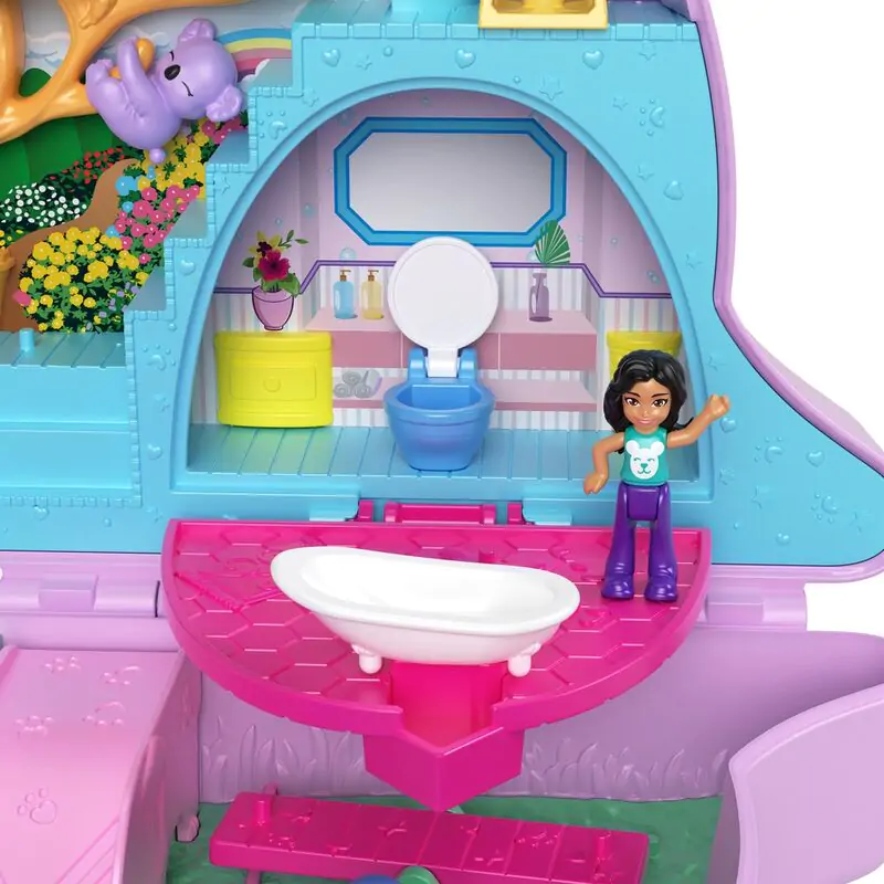 Polly Pocket Kangaroo bag playset product photo