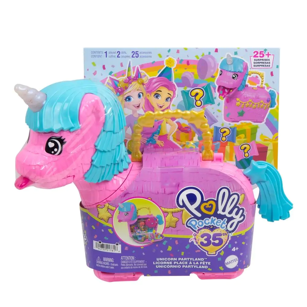 Polly Pocket Partyland Unicorn chest playset product photo