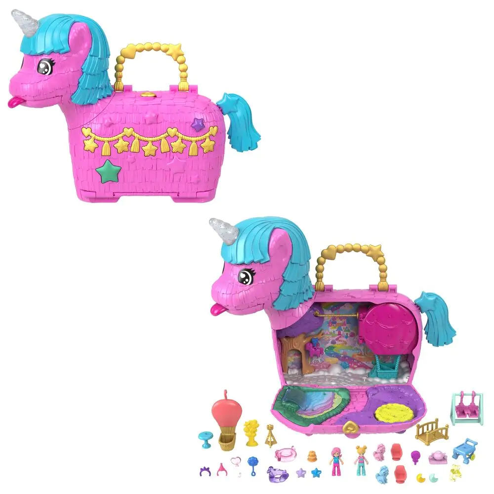 Polly Pocket Partyland Unicorn chest playset product photo