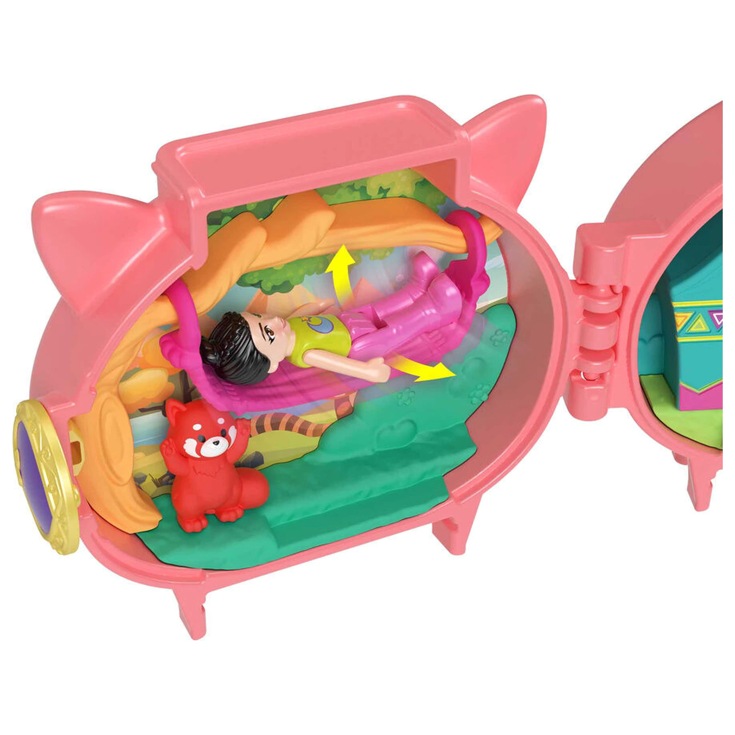 Polly Pocket Red Panda playset product photo