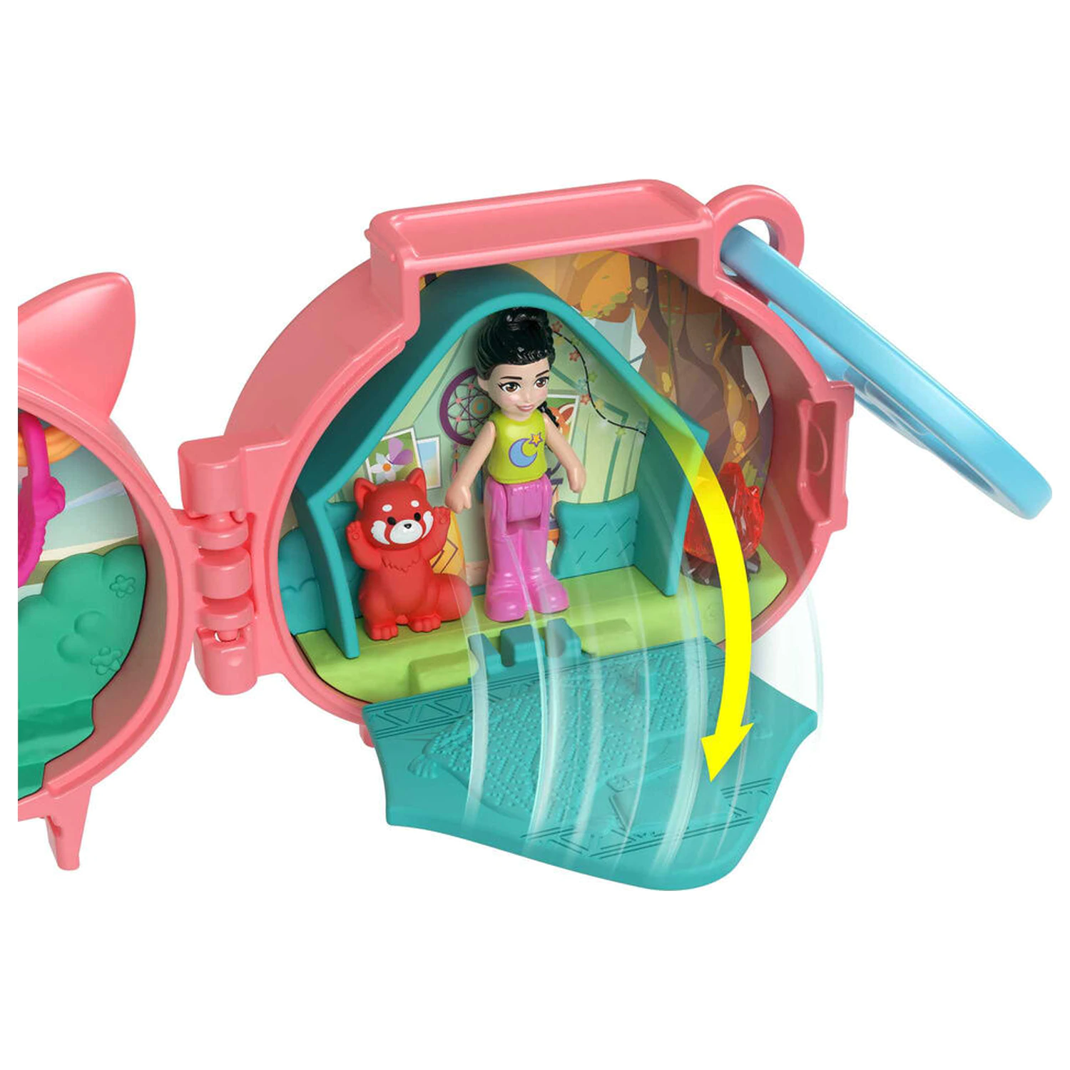 Polly Pocket Red Panda playset product photo