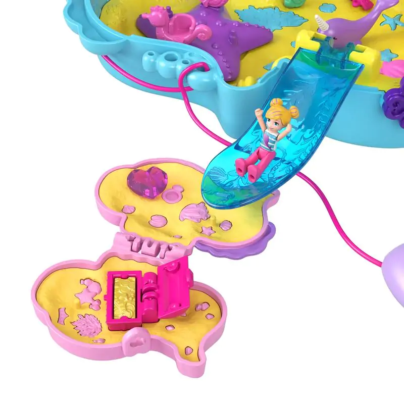 Polly Pocket Seahorse bag case playset product photo