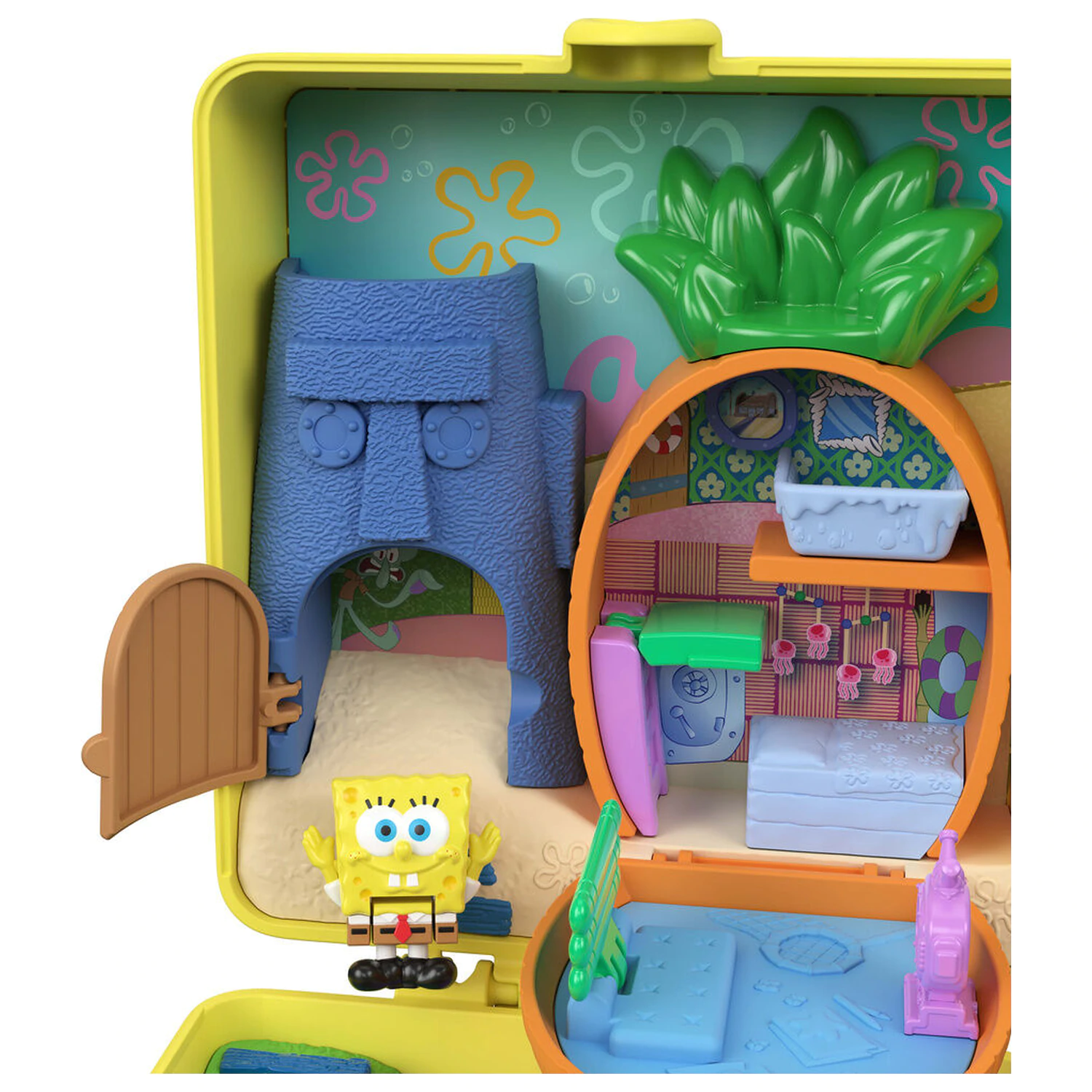 Polly Pocket SpongeBob chest playset product photo