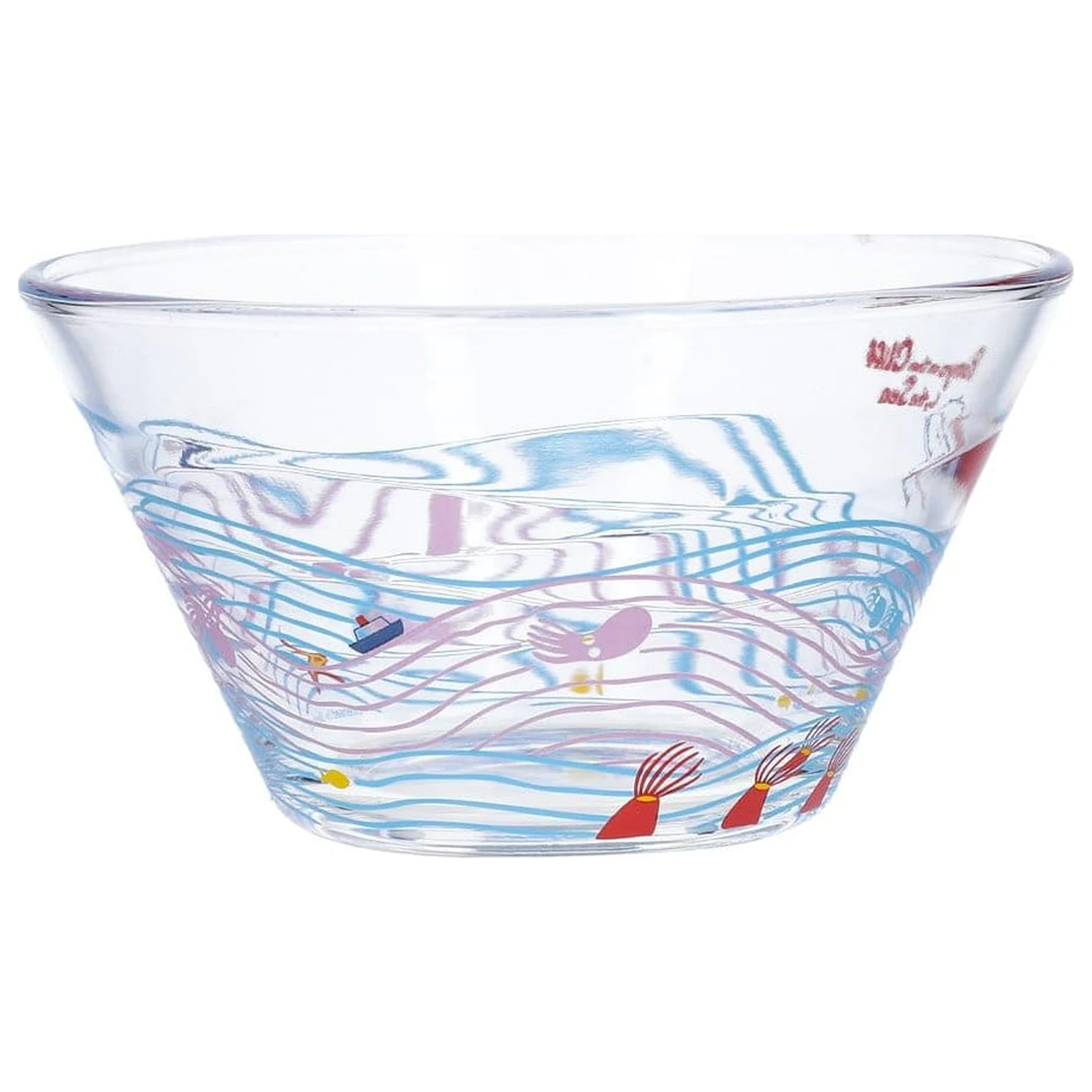 Ponyo Glass Bowl Small Under the Sea product photo