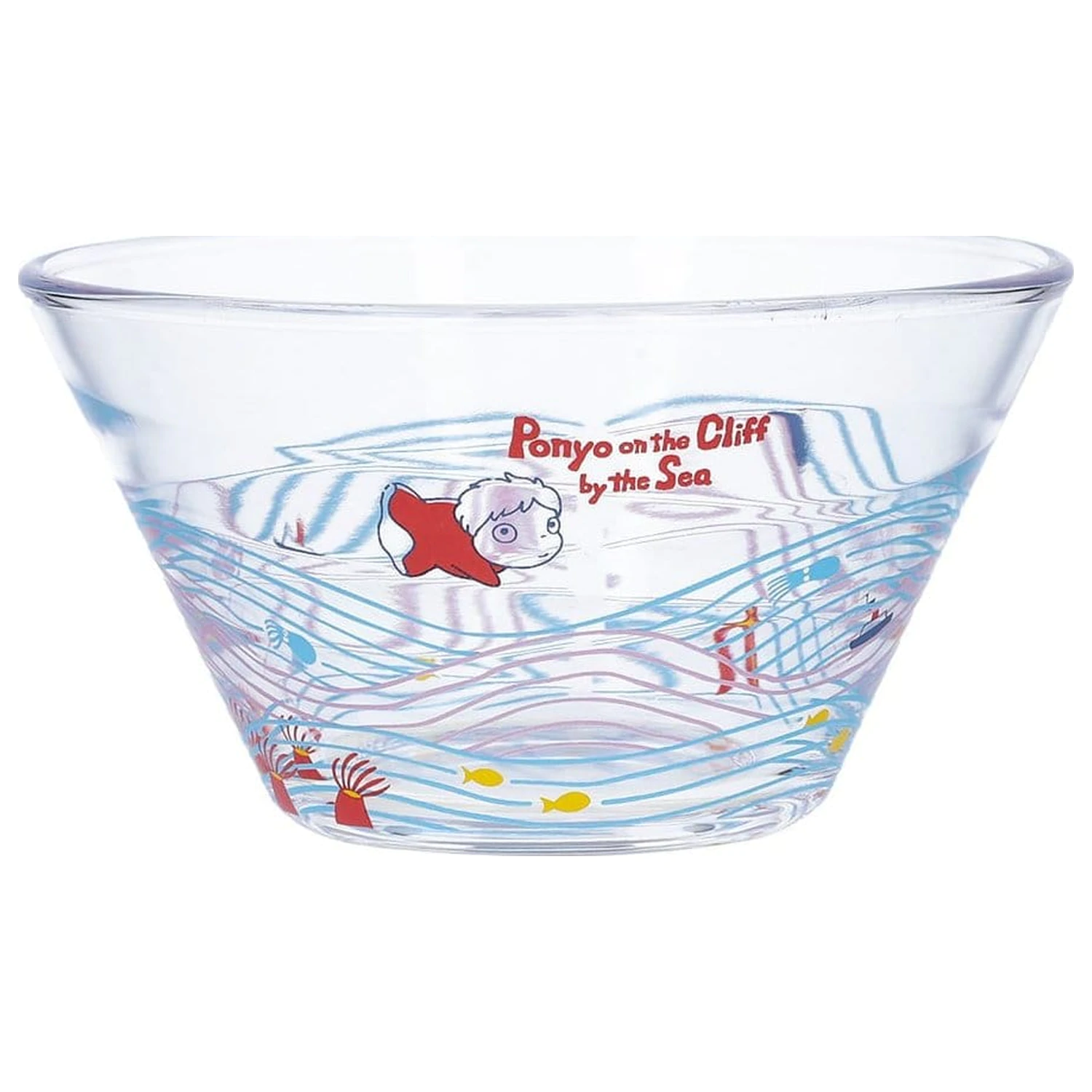 Ponyo Glass Bowl Small Under the Sea product photo