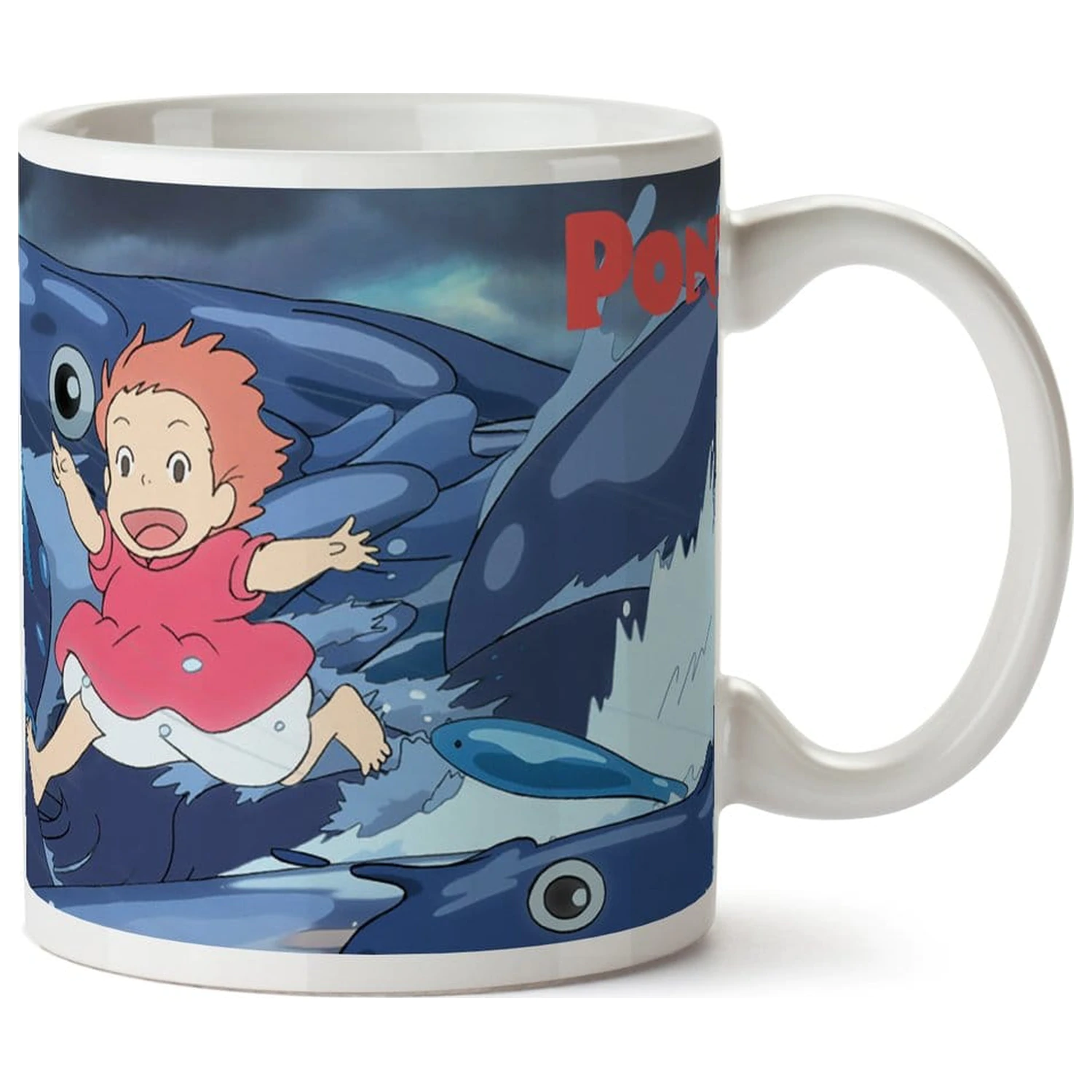 Ponyo Mug Waves product photo