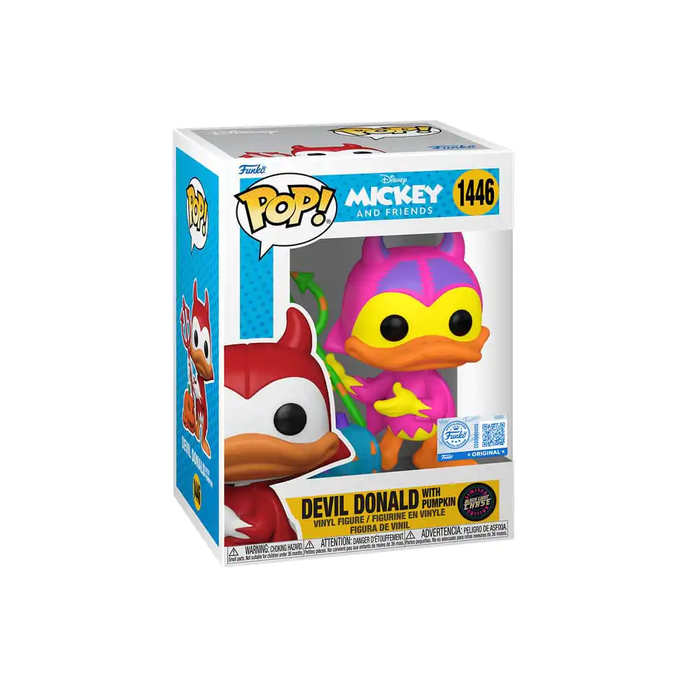 Pop! Disney: Devil Donald with Blacklight Chase  5 + 1 Set product photo