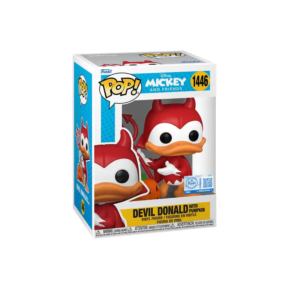 Pop! Disney: Devil Donald with Blacklight Chase  5 + 1 Set product photo