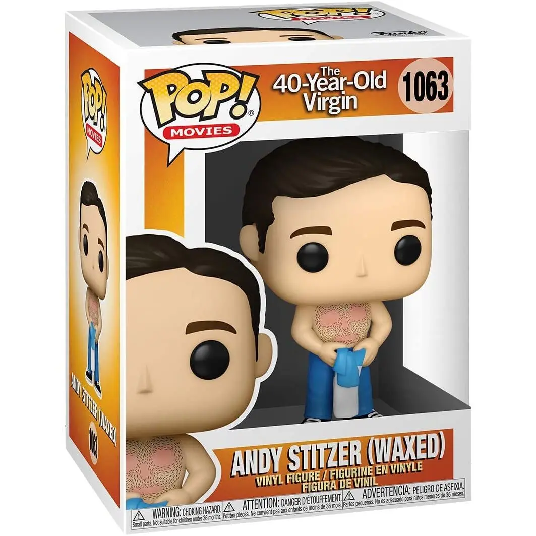 The 40-Year-Old Virgin POP! Movies Vinyl Figure Andy Waxed 9 cm product photo