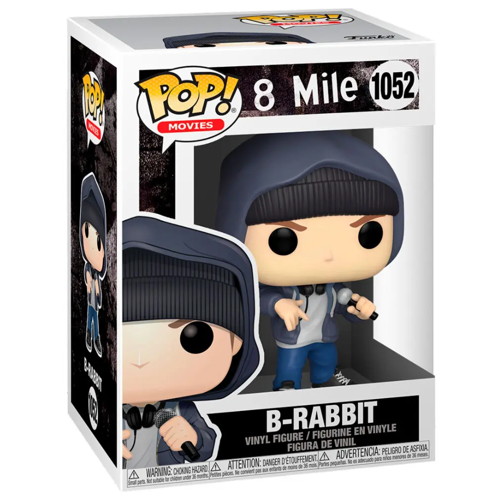 8 Mile POP! Movies Vinyl Figure Eminem B-Rabbit 9 cm product photo