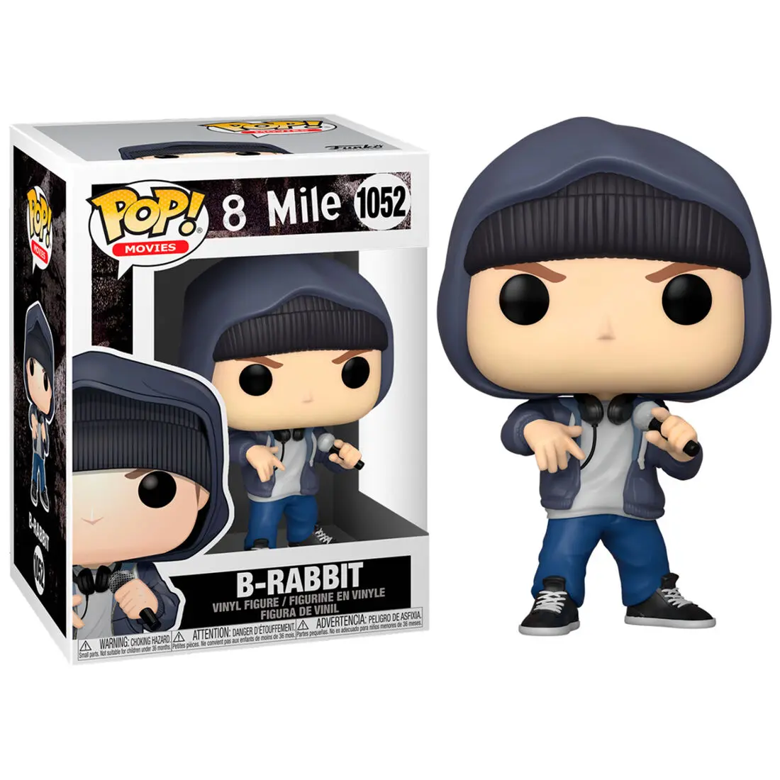 8 Mile POP! Movies Vinyl Figure Eminem B-Rabbit 9 cm product photo