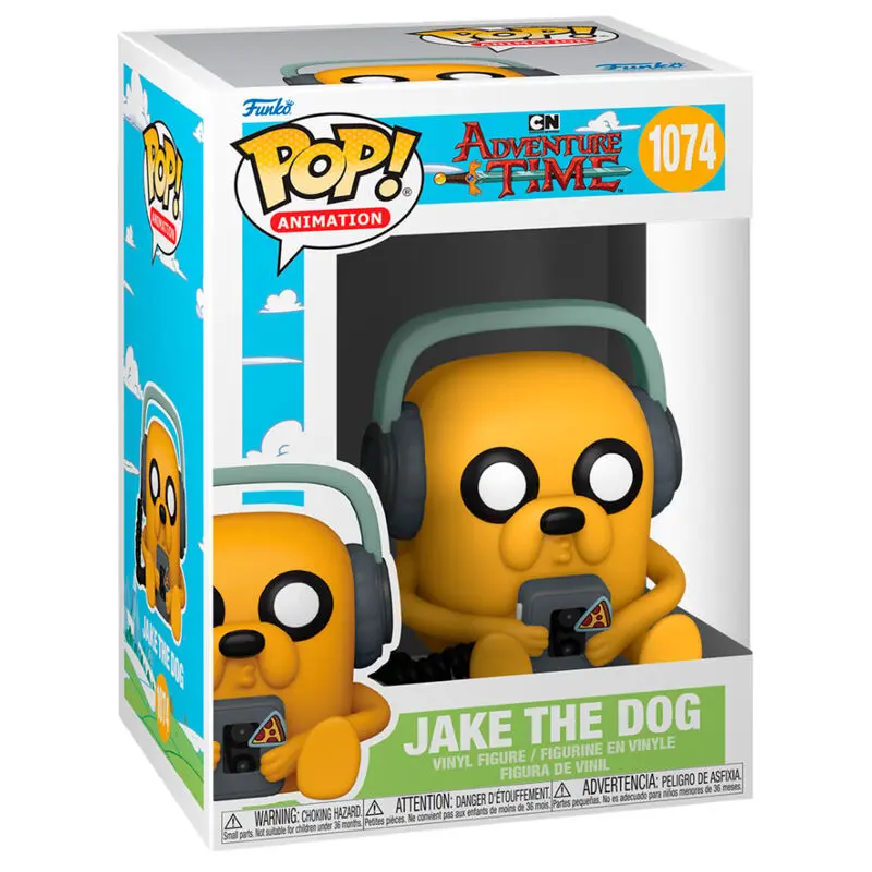 Adventure Time POP! Animation Vinyl Figure Jake with Cassette Player 9 cm product photo