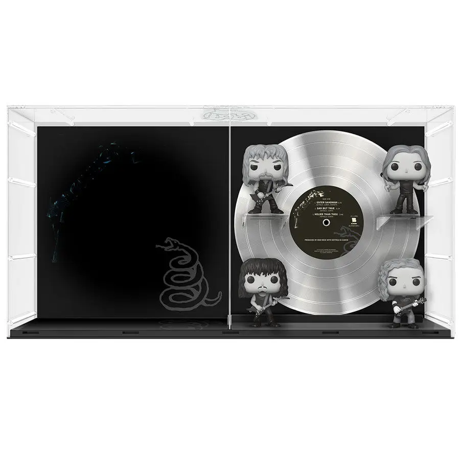 Metallica POP! Albums DLX Vinyl Figure 4-Pack Metallica (B&amp;W) 9 cm product photo