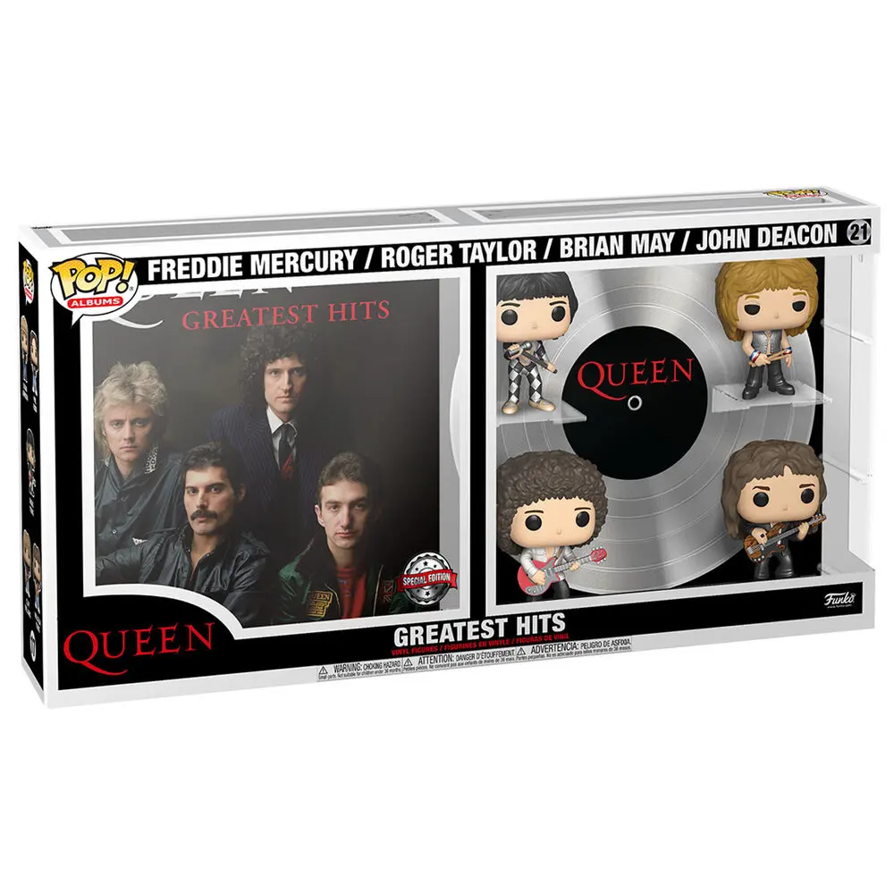 Queen POP! Albums Vinyl Figure 4-Pack Greatest Hits 9 cm product photo