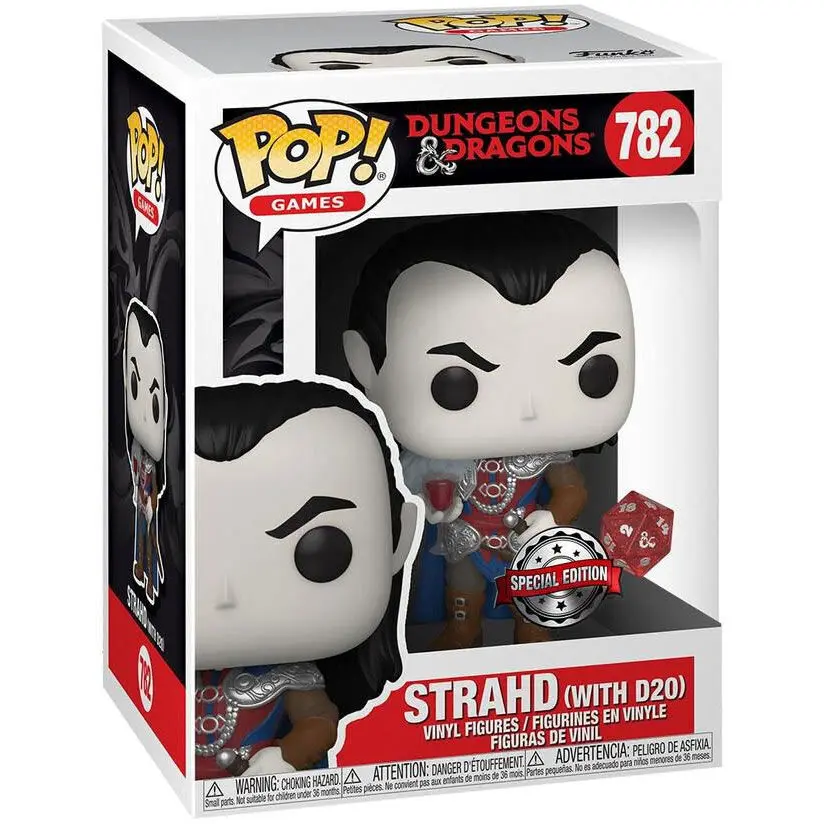 POP figure & Die Dungeons & Dragons Strahd with D20 termékfotó