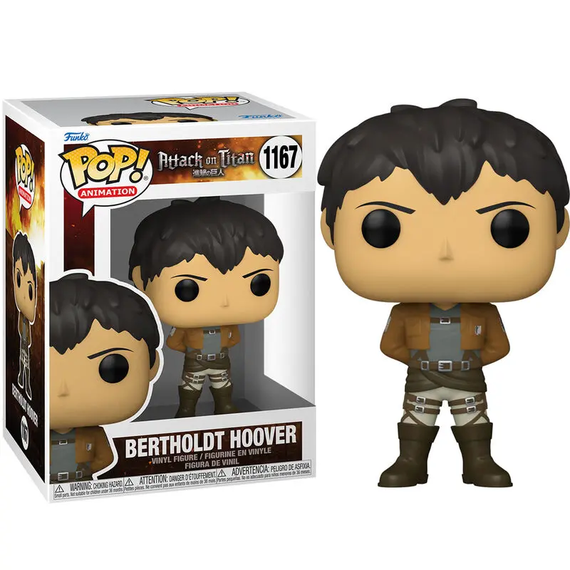 Attack on Titan POP! Animation Vinyl Figure Bertholdt Hoover 9 cm termékfotó