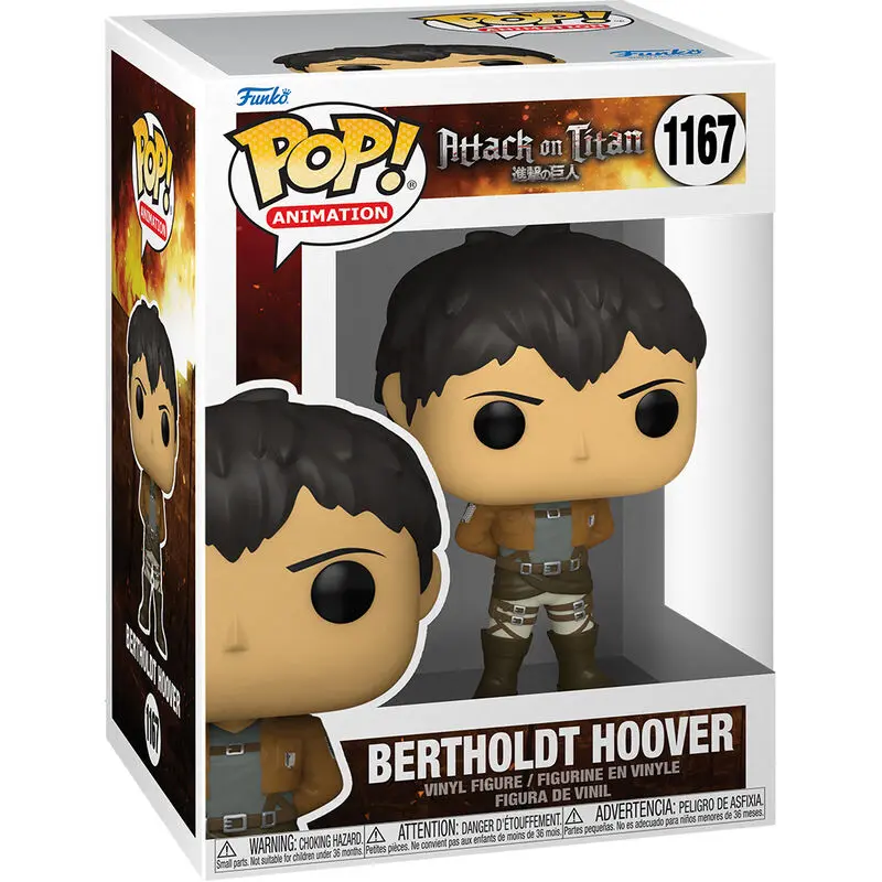 Attack on Titan POP! Animation Vinyl Figure Bertholdt Hoover 9 cm termékfotó